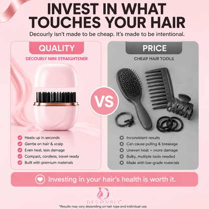 Pocket Hair straightner